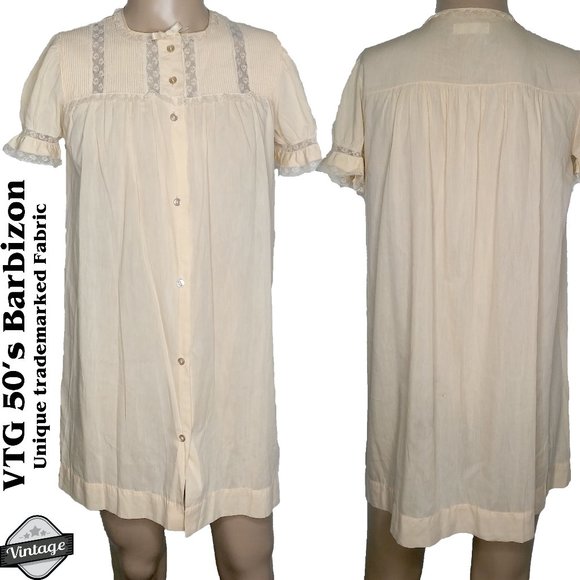 Vintage Other - Vintage 50s Barbizon Blendaire Lace Nightgown